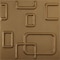 Ekena Millwork 11 7/8in. W x 11 7/8in. H Oslo EnduraWall Decorative 3D Wall Panel Covers 0.98 Sq. Ft. WP12X12OSCGH - alternate 1